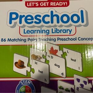 Preschool Learning Library - 86 Matching Pairs